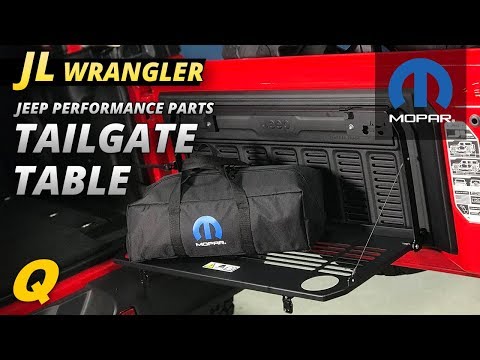 Mopar Tailgate Table for Jeep Wrangler JL