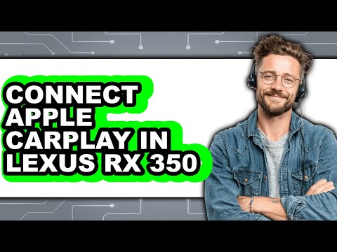 How to Connect Apple CarPlay in Lexus RX 350 (Full Guide)