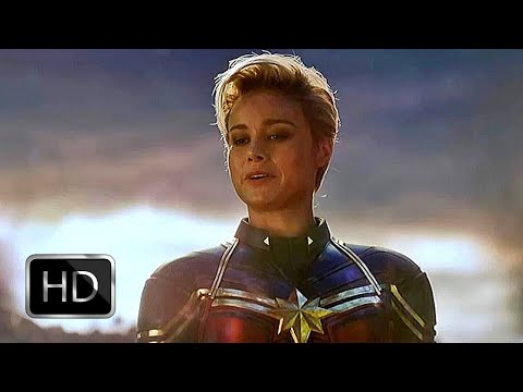 Captain Marvel vs Thanos | Avengers: Endgame (2019) (HD)