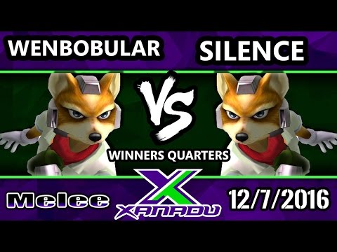 S@X 179 - Wenbobular (Fox) Vs. Silence (Fox) - SSBM Winners Quarters - Smash Melee