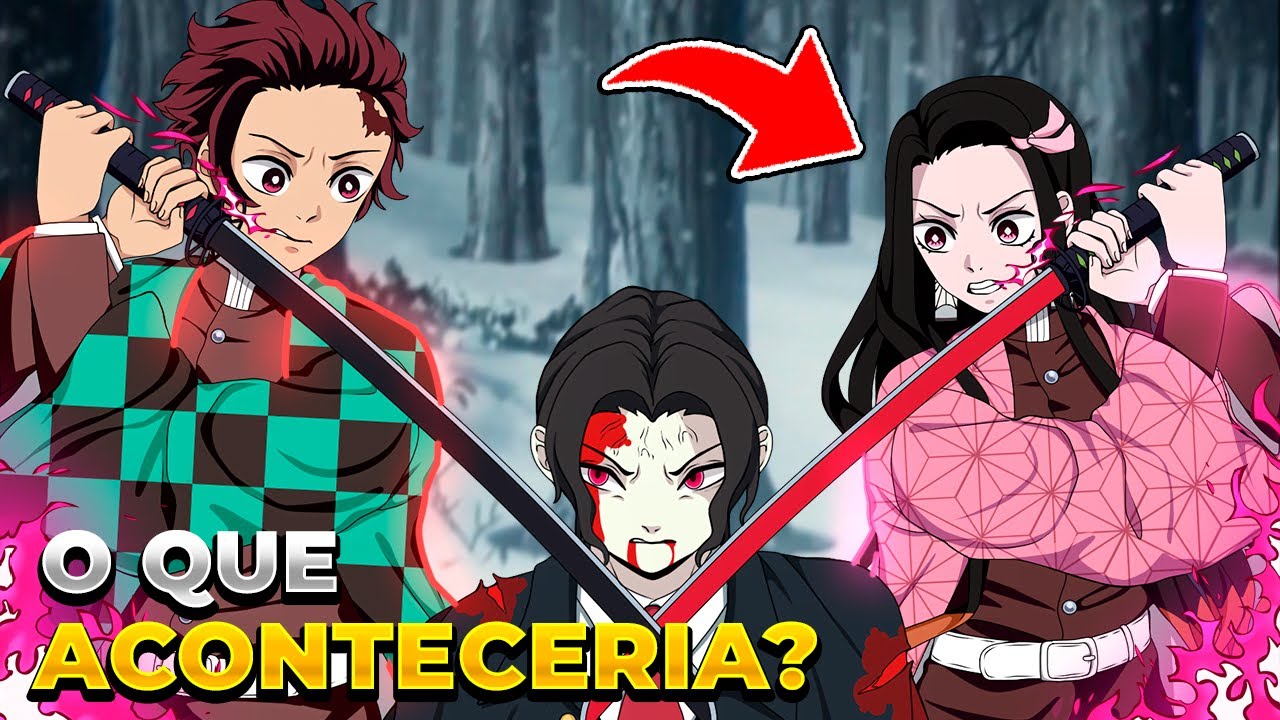 E SE TANJIRO E NEZUKO FOSSEM CAÇADORES DE ONIS JUNTOS? O QUE ACONTECERIA!? | DEMON SLAYER