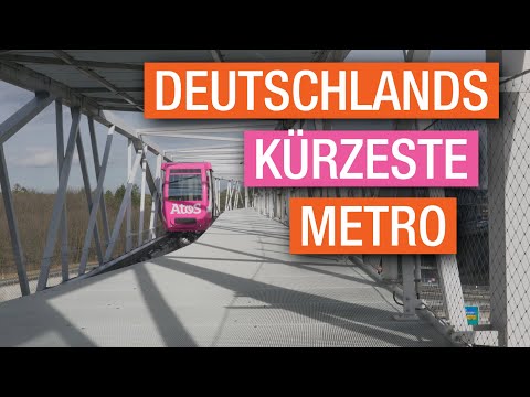 Frankfurts Mini-Metro: Die winzige Flughafen-Bahn [Doku 4K]