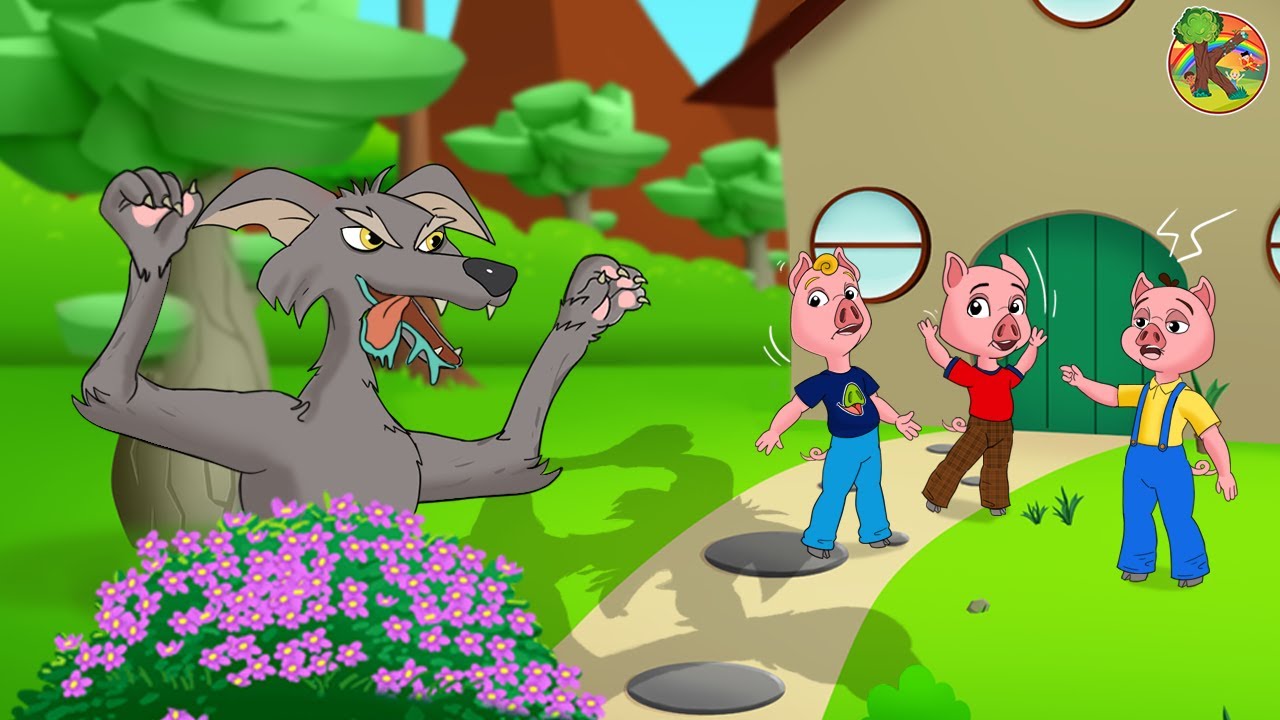 Os Três Porquinhos | KONDOSAN em Português | Contos de Fadas Infantis - Os Amiguinhos Contos