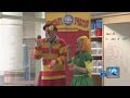 Circus Clowns Visit CHKD Patients