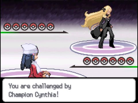 Touhoumon Lunatic Platinum Champion Cynthia Battle !