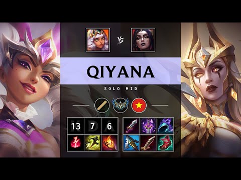 Qiyana Mid vs LeBlanc - VN Challenger Patch 25.13