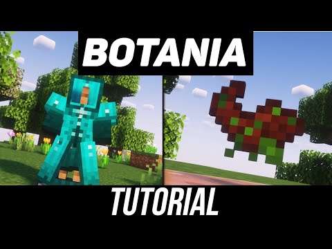 Botania tutorial / guide 1.16.5 + Mystical items  (minecraft java edition)