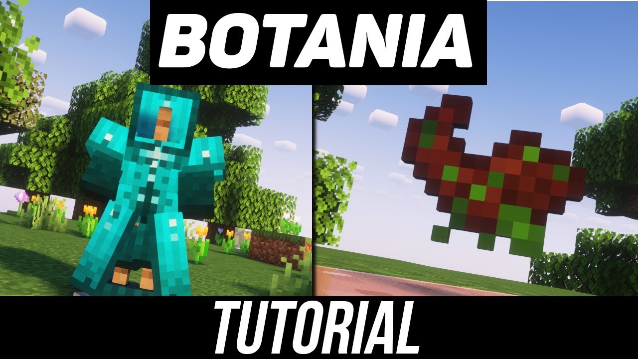 Botania tutorial / guide 1.16.5 + Mystical items  (minecraft java edition)