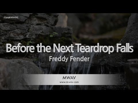 Freddy Fender - Before the Next Teardrop Falls (Melody) (Karaoke Version)
