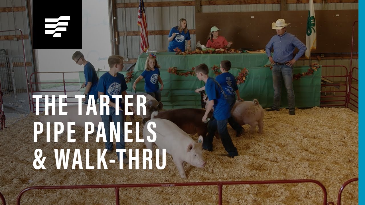 Tarter’s Pipe Panel Walk-Thru being used with goat.