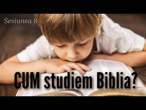 📌 Sesiunea 8 | PSALMUL | Studiu cu Baruch Korman | Institutul Baptist București |