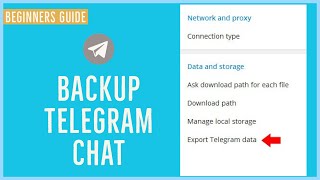 Download lagu Telegram Tutorial 2021 How to Backup Telegram Chat... mp3