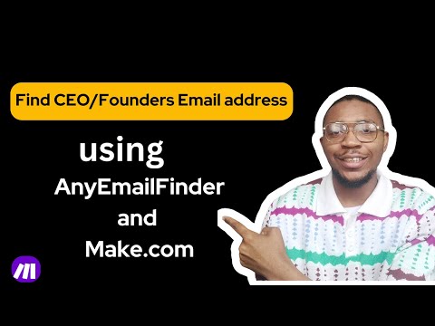 Find Decision Makers Emails in 3 Seconds using AnyEmailFinder and Make.com