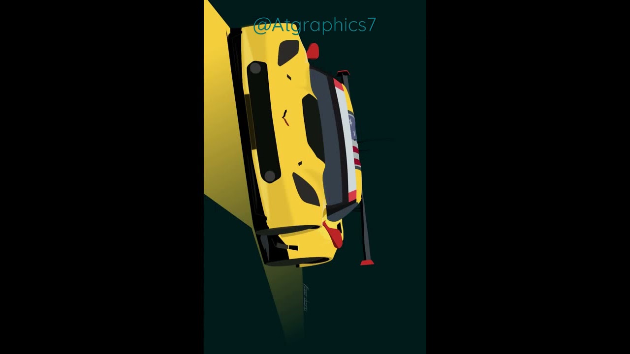Some custom car designs i made on  inkscape #shorts #car #custom #graphicdesign #vector #art