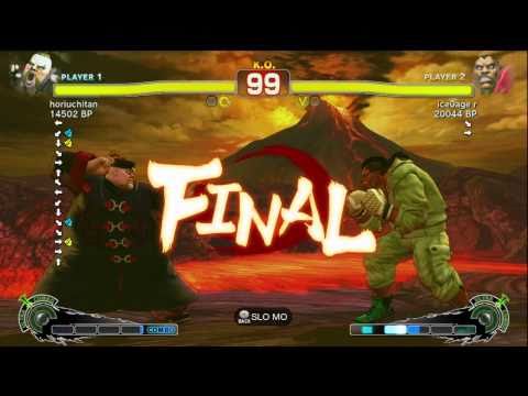 - R - [Balrog] vs horiuchitan [Rufus] SSF4 Japanese Online Ranked Matches - TRUE-HD