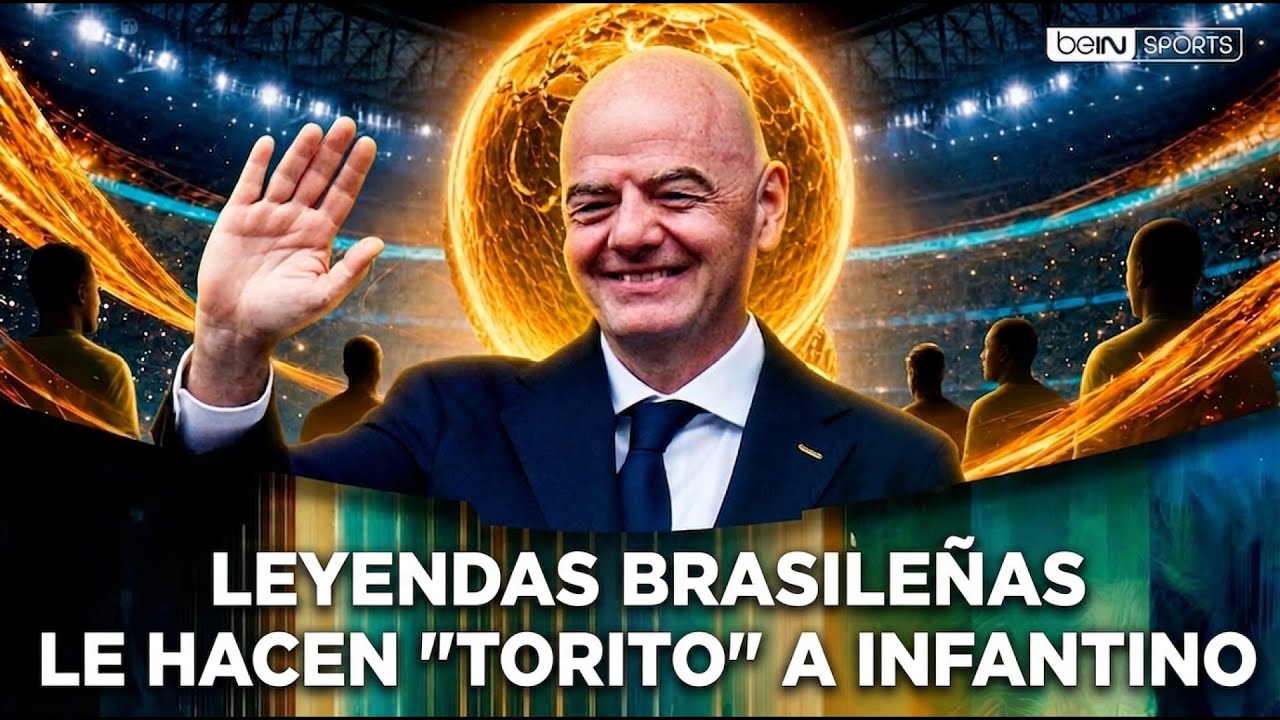 Brasil e Infantino protagonizan una escena inesperada
