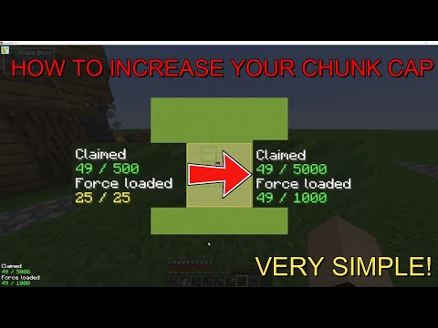 How To Increase Force Loaded Chunks and Claimed Chunks In FTB!