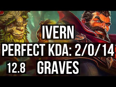 IVERN vs GRAVES (JNG) | 2/0/14, Rank 4 Ivern | NA Challenger | 12.8