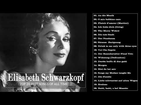 Elisabeth Schwarzkopf Greatest Hits - Best Songs Of Elisabeth Schwarzkopf