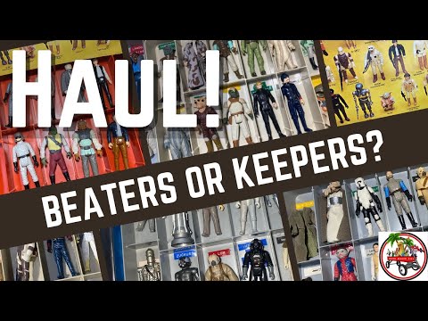 Huge Vintage Kenner Star Wars Action Figure Haul! Collection Upgrade - Beaters or Keepers?