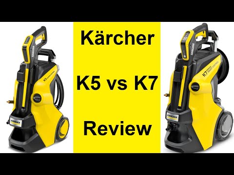Karcher K5 vs K7 High Pressure Washer Comparison Review