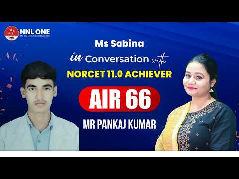 Pankaj Kumar - NORCET 10.0 Topper