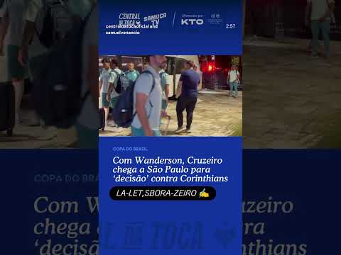 TIME DO CRUZEIRO CHEGAR EM HOTEL 🏨 JA EM SÃO PAULO PARA DECISÃO, JOGO DE VOLTA DA COPA DO BR👊🙏🦊