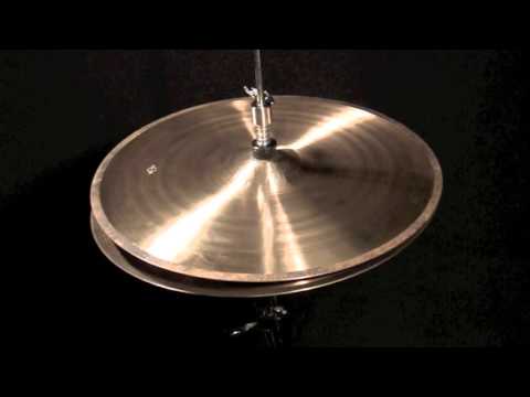 15" Matt Bettis Strong Edge Hi-hat Cymbals 1165g and 1210g