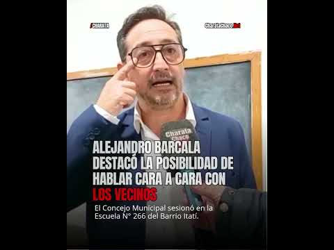 El Concejo en tu Barrio llegó a Barrio Itatí de Charata con una amplia participación de vecinos