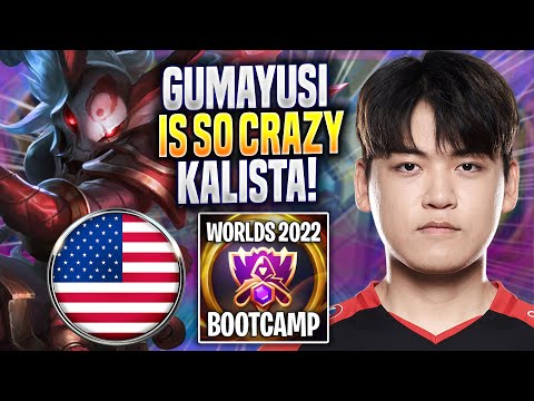 GUMAYUSI IS SO CRAZY WITH KALISTA! - T1 Gumayusi Plays Kalista ADC vs Twitch! | Bootcamp 2022