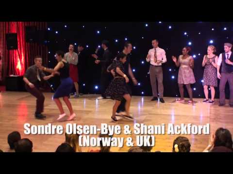 ESDC 2013 - Open Lindy Hop Jack & Jill - Finals - Spotlights