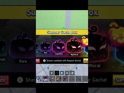 NEW BOMB 💣 SKINS in SUMMER GACHA?! 😱 | Blox Fruits #shorts #roblox