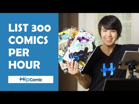 Comic Scanning Feature - List up to 300 Comics Per Hour