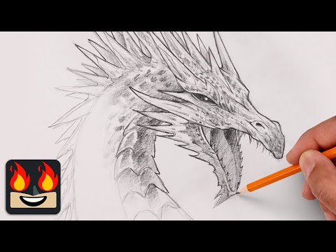 How To Draw Dragons With This Simple Trick!