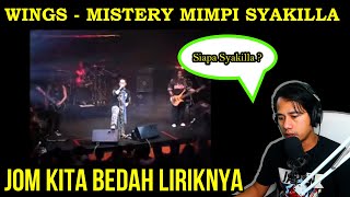 Download lagu WINGS -MISTERI MIMPI SYAKILLA || BEDAH LIRIK mp3 Download lagu WINGS -MISTERI MIMPI SYAKILLA || BEDAH LIRIK mp3