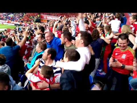 Wales v Belgium bale winning goal 12/6/15
