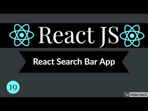 React JS Basic Search Bar Application 19