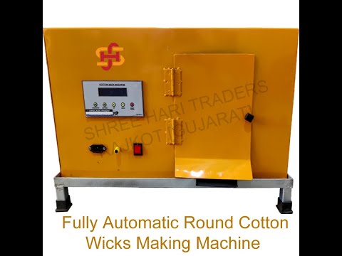 Fully Automatic Round Cotton Wick Machine