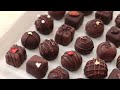 How to make chocolate truffles with milk at home(Subtitle on)