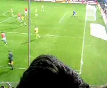 Czech republic vs wales in teplice euro 2008 qualifier fans