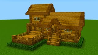 Minecraft - How to build a Oak Base