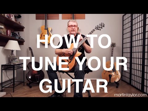 Guitar Basics: Guitar Tuning (Guitar Lesson BC-101) How To Tune Your Guitar - Martin Taylor