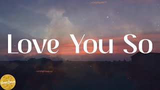 Download lagu The King Khan & BBQ Show - Love You So (Lyrics) mp3 Download lagu The King Khan & BBQ Show - Love You So (Lyrics) mp3