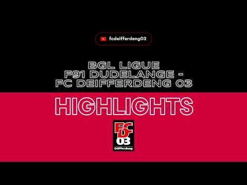 16/10/2022 F91 Dudelange - FC Déifferdeng 03 3-1