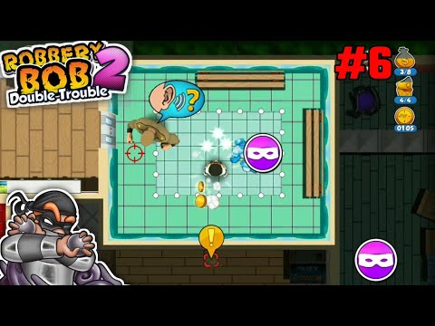Robbery Bob 2: Seagull Bay level 1
