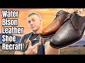 Water Bison Leather Crocket & Jones Shoes - Recraft & Colour Change #Exotic