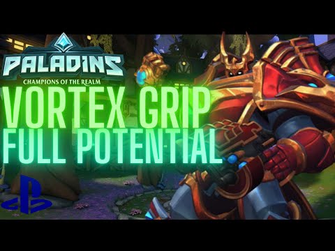 Paladins Last Game Of the Patch l Khan Vortex Grip l Casual PS4 Gameplay