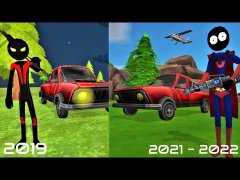 Evolution Of Stickman Superhero 2019 - 2021-2022