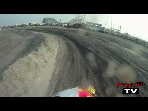 Jesse Pierce - Thunder In The Sand - Wildwood, NJ (MXPTV Helmet Cam)