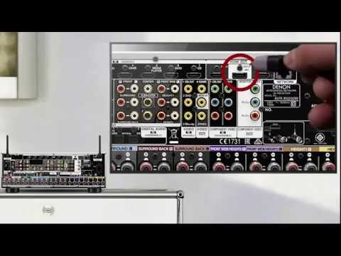 How to get TV Audio via your Denon AV Receiver with an (ARC) connection